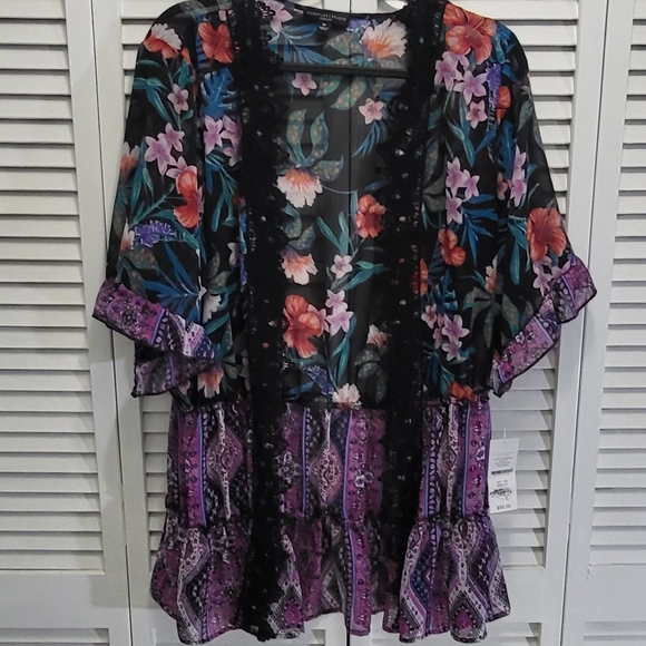 Signature 1 Studio plus size 2X cardigan - Picture 4 of 6